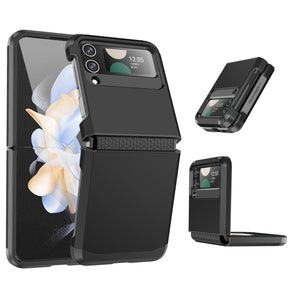 Samsung Galaxy Z Flip3 5G Plain ShockProof Hybrid Case - Black
