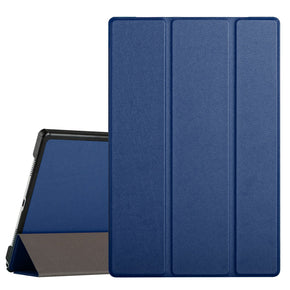 Samsung Galaxy Tab A7 Lite 8.7 (T220) Leather Folio Case - Blue