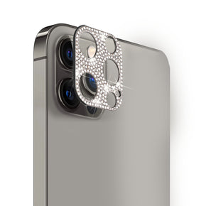 Apple iPhone 13 (6.1) / iPhone 13 mini (5.4) Diamond Camera Lens Protector Cover - Black