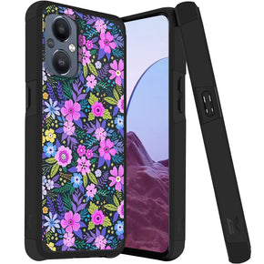 OnePlus Nord N20 5G Slim Hybrid Case - Mystical Floral Bloom