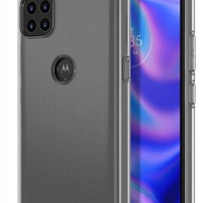 Motorola Moto One 5G Ace Glossy Candy Skin Cover - Transparent Clear