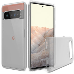 Google Pixel 6 Frosted Gummy Case - Clear