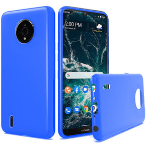Nokia C200 Flexible Gel TPU Case - Blue