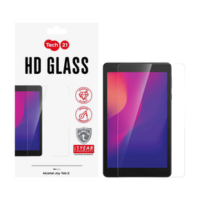 Alcatel JOY TAB 2 / JOY TAB Tech 21 Tempered Glass Screen Protector - Clear