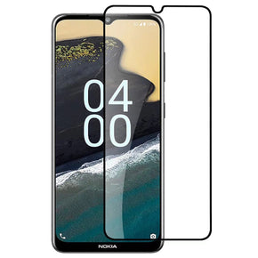 Nokia G400 Full Cover Tempered Glass Screen Protector - Black