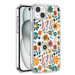 Apple iPhone 13 Pro Max (6.7) IMD Design Clear Case - Daisy Flower