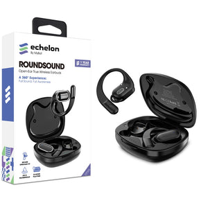 echelon RoundSound Open-Ear True Wireless Earbuds - Black