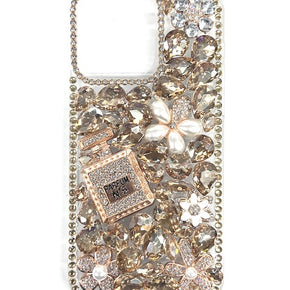 Apple iPhone 15 (6.1) Diamond Bling Ornaments Design Case