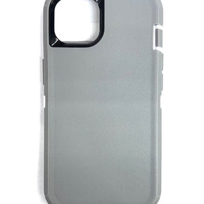 Apple iPhone 16 Pro Max (6.9) Heavy Duty Holster Combo Case - Grey / White