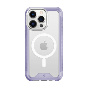 Apple iPhone 15 Pro Max (6.7) Ion Series Hybrid Case (with Tempered Glass) - Purple