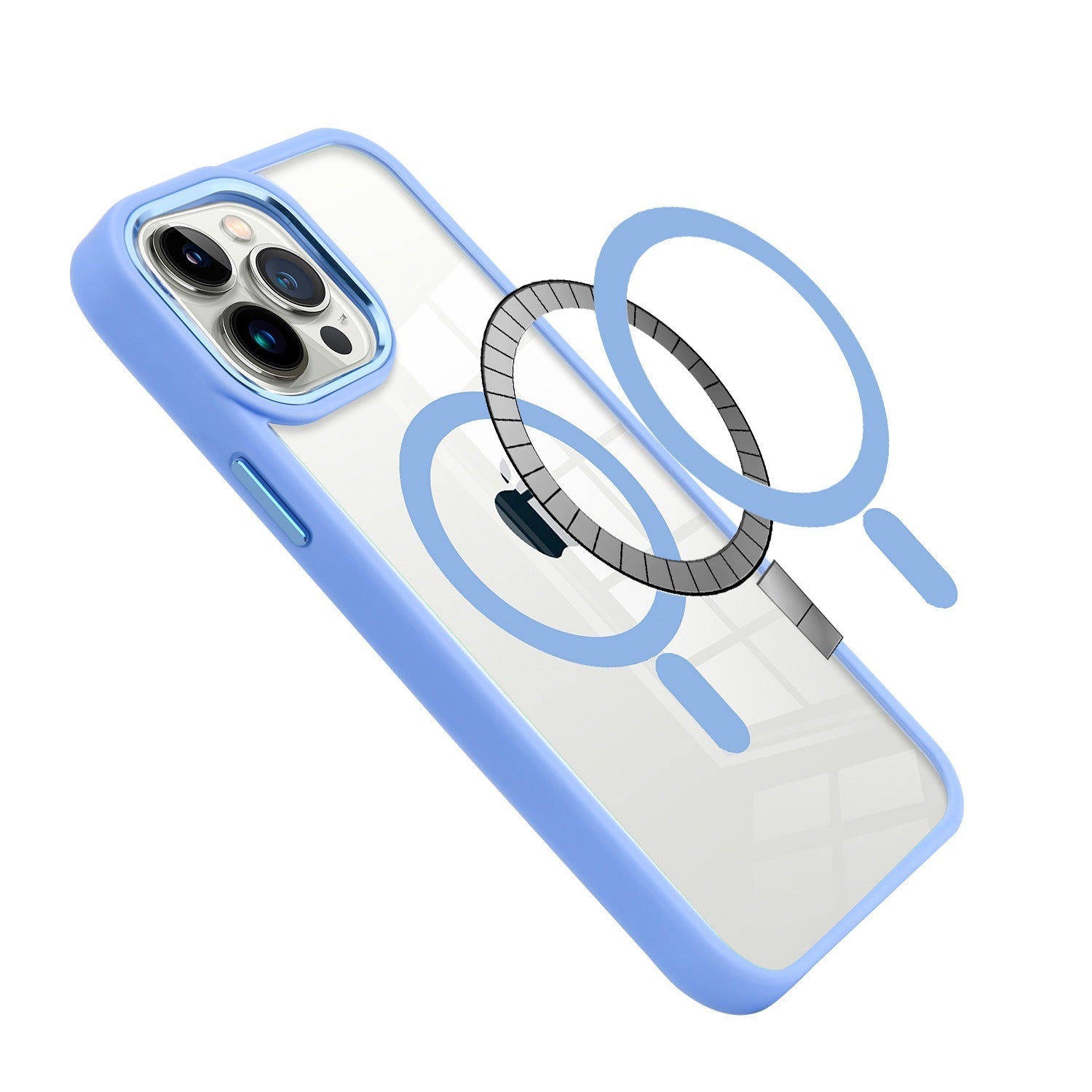 Cover Magsafe For Apple IPHONE XR Case Magnetic Silicone TPU Clear