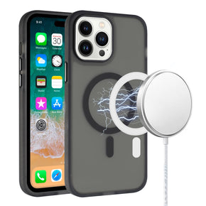 Apple iPhone 11 (6.1) Magsafe ShockProof Hybrid Case - Black