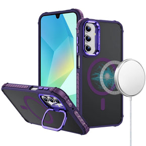 Samsung Galaxy A16 5G Magsafe Shatterproof Hybrid Case - Purple