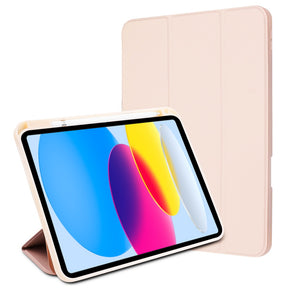 Apple iPad 10.9 (2022) Slim Fit Smart MyJacket with Trifold Stand - Pink