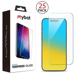 Apple iPhone 16 Pro Max (6.9) Tempered Glass Screen Protector (2.5D)(25-pack) - Clear