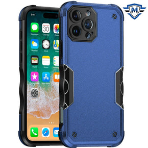 Apple iPhone 16 Pro Max (6.9) METKASE Exquisite Tough Shockproof Hybrid in Slide-Out Package - Blue