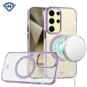Samsung Galaxy S24 Ultra METKASE Magsafe Acrylic Hybrid Case - Purple