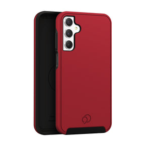 Samsung Galaxy A15 5G Ultra Nimbus9 Cirrus 2 Case [with Built-in Magnetic Plate] - Crimson Red