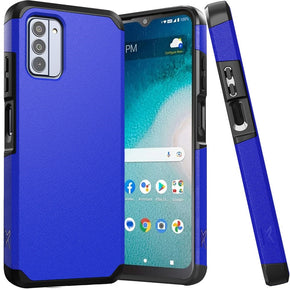 Nokia G310 5G Tough Slim Hybrid Case (with Built-in Magnetic Plate) - Blue