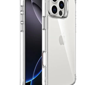 Apple iPhone 16 Pro Max (6.9) Natural Crystal Clear Sturdy TPU Case