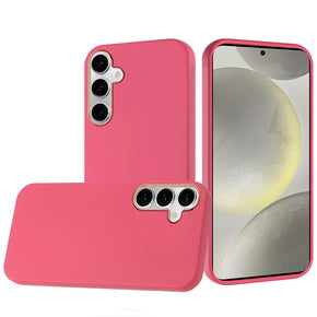 Samsung Galaxy S25 Plus Classy Chrome Lens Hybrid Case - Hot Pink