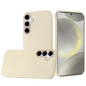 Samsung Galaxy S25 Plus Classy Chrome Lens Hybrid Case - White