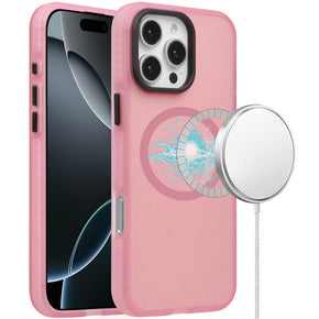 Apple iPhone 16 Pro (6.3) Magsafe Bold Hybrid Case - Pink