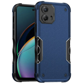 Motorola Moto G 5G (2024) Exquisite Tough Hybrid Case - Blue