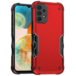 Samsung Galaxy A15 5G Exquisite Tough Hybrid Case - Red