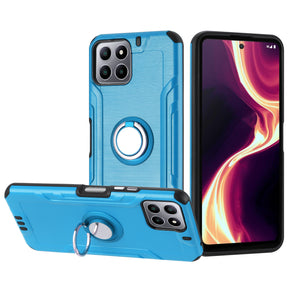 Boost Celero 5G Plus (2023) Ultra Strong Hybrid (with Ring Stand) Case - Blue