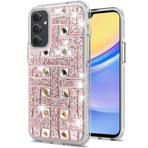 Samsung Galaxy A15 5G Bling Hybrid Case - L