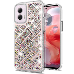 Motorola Moto G Power 5G (2024) Bling Hybrid Case - C