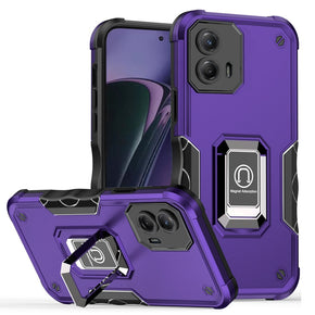 Motorola Moto G 5G / Moto G Play 5G (2024) OPTIMUM Hybrid Case (with Magnetic Ring Stand) - Purple
