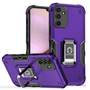 Samsung Galaxy A14 5G OPTIMUM Hybrid Case (with Magnetic Ring Stand) - Purple