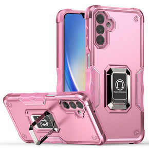Samsung Galaxy A34 5G OPTIMUM Hybrid Case (with Magnetic Ring Stand) - Pink