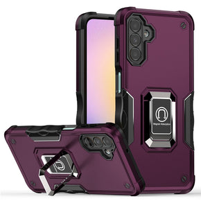 Samsung Galaxy A15 5G OPTIMUM Hybrid Case (with Magnetic Ring Stand) - Purple