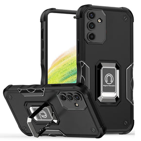 Samsung Galaxy A15 5G OPTIMUM Hybrid Case (with Magnetic Ring Stand) - Black