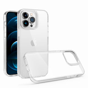 Apple iPhone 15 Pro (6.1) Premium Transparent Hybrid Case - Clear