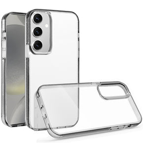 Samsung Galaxy S24 Ultra Premium Transparent Hybrid Case - Smoke