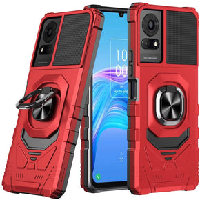 TCL K24 Robotic Hybrid Case (with Magnetic Ring Stand) - Red