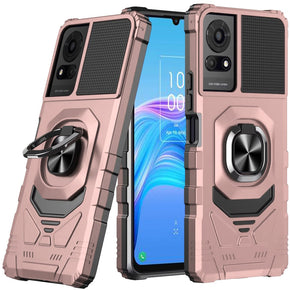 TCL K24 Robotic Hybrid Case (with Magnetic Ring Stand) - Rose Gold