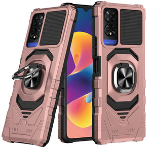 **TCL 50 XE Robotic Hybrid Case (with Magnetic Ring Stand) - Rose Gold