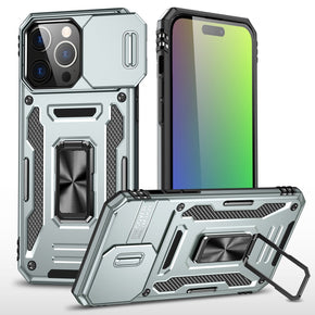 Apple iPhone 11 (6.1) Utter Tough Camera Cover Hybrid Case (with Kickstand) - Grey