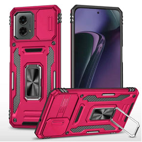 Motorola Moto G Stylus 5G (2024) Utter Tough Camera Cover Hybrid Case (with Kickstand) - Pink