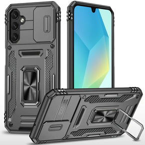 Samsung Galaxy A16 5G Ultra Utter Tough Camera Cover Hybrid Case (with Kickstand) - Grey