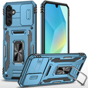 Samsung Galaxy A16 5G Ultra Utter Tough Camera Cover Hybrid Case (with Kickstand) - Light Blue