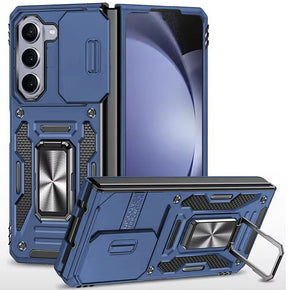 Samsung Galaxy Z Fold6 Utter Tough Camera Cover Hybrid Case (with Kickstand) - Blue