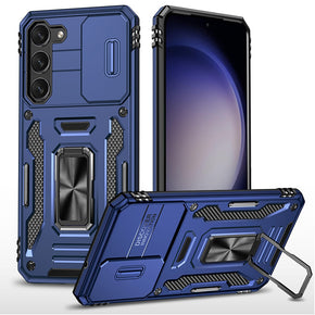 Samsung Galaxy S23 FE Ultra Utter Tough Camera Cover Hybrid Case (with Kickstand) - Blue