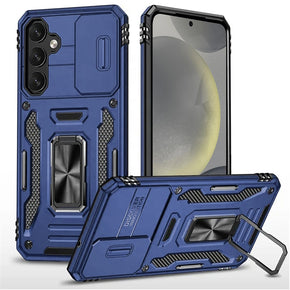 Samsung Galaxy S25 / Galaxy S24 Utter Tough Camera Cover Hybrid Case (with Kickstand) - Blue