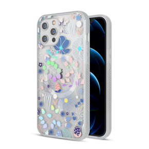 Apple iPhone 12 / 12 Pro (6.1) Magsafe Mood Series Design Case - Colorful Flowers